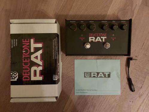 Proco Deucetone Rat, Musique & Instruments, Effets, Comme neuf, Distortion, Overdrive ou Fuzz, Enlèvement ou Envoi