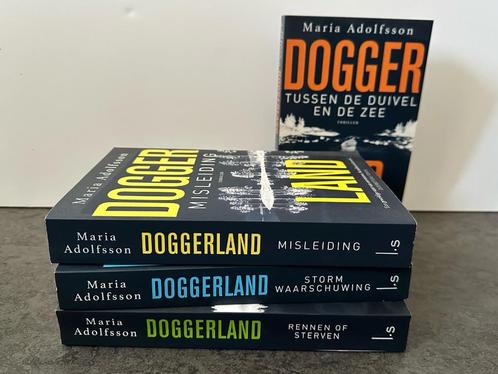 Boekenpakket DOGGERLAND  —  4 thrillers (als nieuw), Boeken, Thrillers, Zo goed als nieuw, Scandinavië, Ophalen