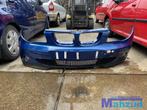 BMW E81 1 serie voorbumper blauw, -, Enlèvement, Utilisé, Avant
