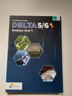 Delta 5/6 analyse deel 1, Boeken, Ophalen, Nieuw, Wiskunde A, Plantyn