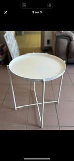 Table plateau, Ophalen