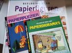 knutselboekenpakket papier, Livres, Loisirs & Temps libre, Comme neuf, Scrapbooking et Bricolage, Enlèvement ou Envoi