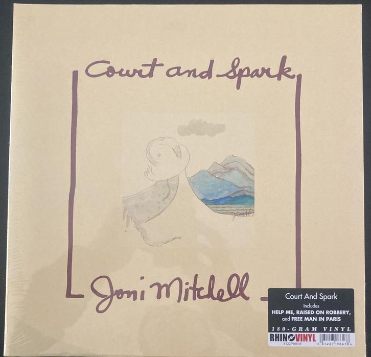 LP Joni Mitchell - Court And Spark (New - Sealed), Cd's en Dvd's, Vinyl | Rock, Nieuw in verpakking, Poprock, 12 inch, Ophalen of Verzenden