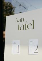 Tafelbord huwelijk - stickers verwijderbaar, Ophalen, Zo goed als nieuw
