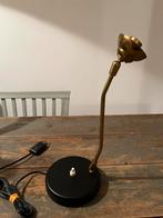 VINTAGE LAMP WANDLAMP ZWART MESSING, Antiek en Kunst, Ophalen of Verzenden