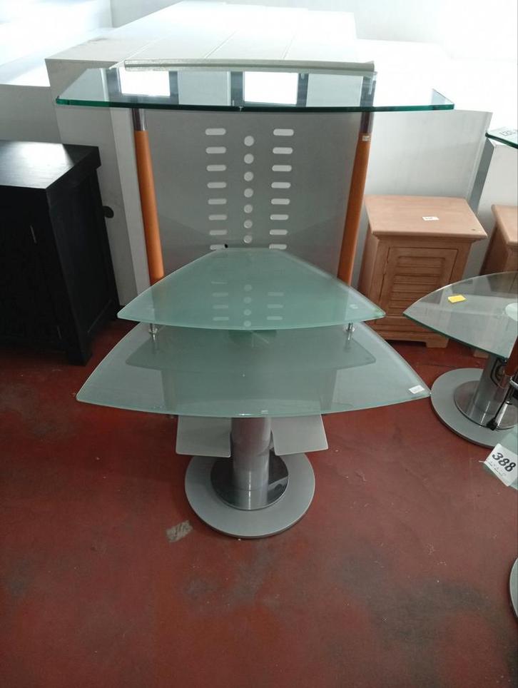 Computer/ hifi installatie met stopcontacten, Huis en Inrichting, Kasten | Computermeubels, Zo goed als nieuw, Ophalen