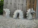 Draak 60cm hoog, Ophalen, Nieuw, Beton, Dierenbeeld