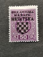 Kroatie 1941 - taxzegel - met opdruk *, Postzegels en Munten, Postzegels | Europa | Overig, Ophalen of Verzenden, Joegoslavië