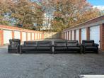 Salon Bankstel 3+2+1+1 Zwitsers leer + LEVERING, Huis en Inrichting, Zetels | Zetels, Ophalen of Verzenden, Leer