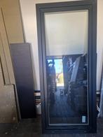 Raam zwart te koop, Bricolage & Construction, Neuf, Double vitrage, 160 cm ou plus, Enlèvement