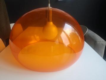 Kartell lamp oranje 52cm diameter (2005) beschikbaar voor biedingen