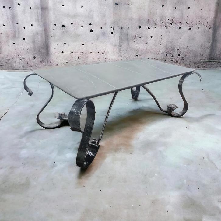 NIEUW elegant koffietafeltje VOLKERAMIEK, Antiquités & Art, Antiquités | Meubles | Tables, Enlèvement