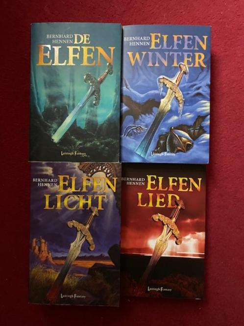 BERNHARD HENNEN DE ELFEN PAPERBACKS IN GOEDE STAAT  De Elfen, Boeken, Fantasy, Verzenden