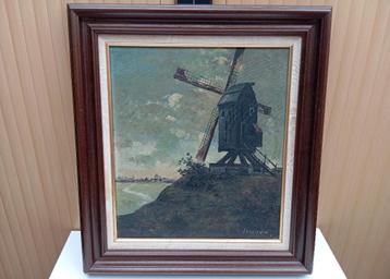 oud schilderij FRANS VAN GENESEN beschikbaar voor biedingen
