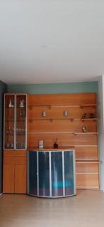 Meubles HULSTA Mativa modèle Movado en hêtre naturel:, Huis en Inrichting, Ophalen, Zo goed als nieuw, Glas