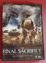 Dvd 'The Final Sacrifice: Last Letters from Monta Rosa', À partir de 16 ans, Enlèvement ou Envoi, Comme neuf, Guerre ou Policier
