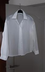 Witte bloes, Ophalen, Zo goed als nieuw, Maat 38/40 (M)