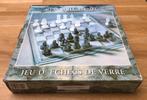 glazen schaakspel 24 x 24 cm, Een of twee spelers, Ophalen of Verzenden, Zo goed als nieuw