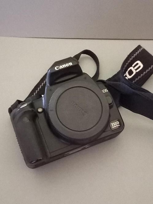 CANON body EOS 350D + EOS 550D + objectieven, Audio, Tv en Foto, Fotocamera's Digitaal, Zo goed als nieuw, Spiegelreflex, Canon