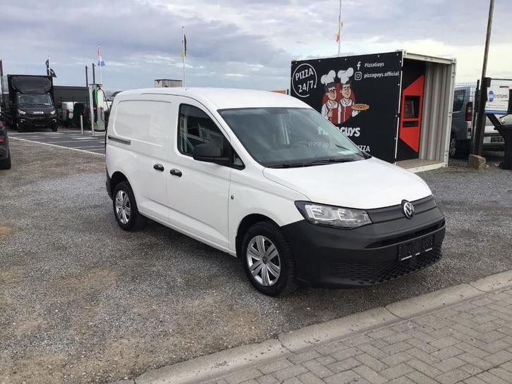 volkswagen caddy 20tdi 2021 49000km full/option 14950e ex, Auto's, Bestelwagens en Lichte vracht, Bedrijf, Te koop, ABS, Achteruitrijcamera