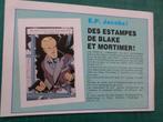 Blake et Mortimer - publicité papier - 1982, Collections, Autres types, Autres personnages, Utilisé, Enlèvement ou Envoi