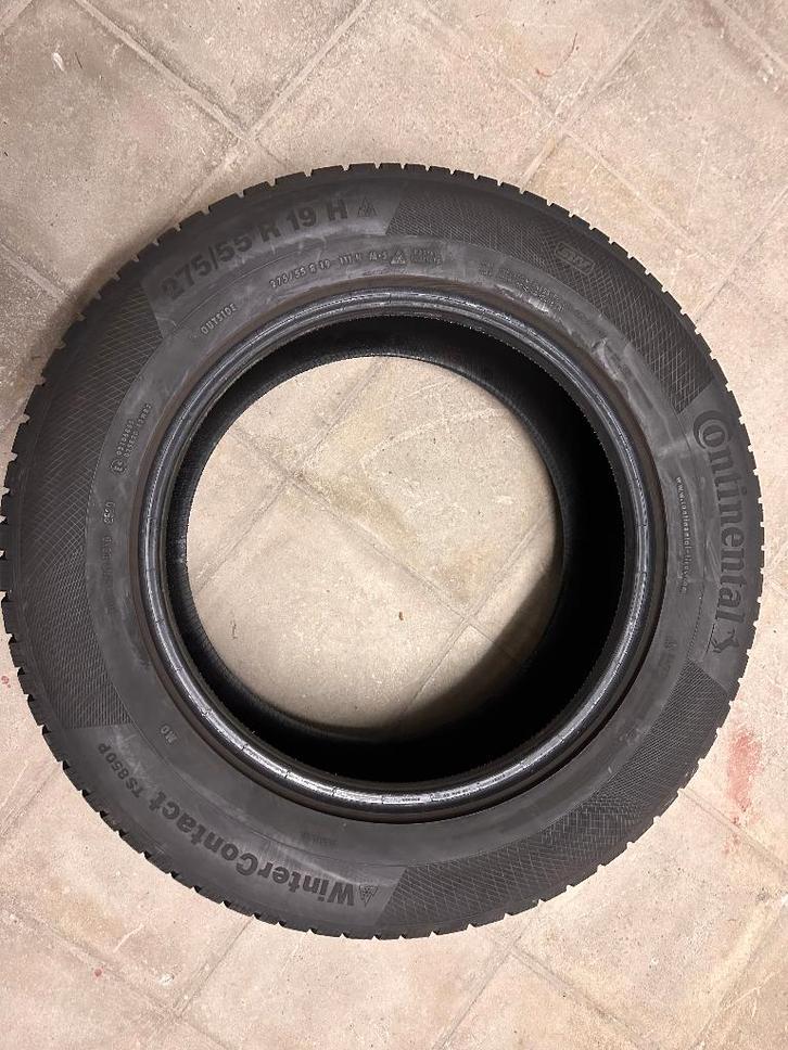 Pneus hiver Continental WinterContact 275/55 R 19 H, Autos : Pièces & Accessoires, Pneus & Jantes, Pneu(s), Pneus hiver, 19 pouces