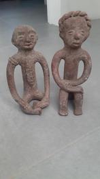 2 Afrikaanse beelden in mooie staat., Antiek en Kunst, Ophalen