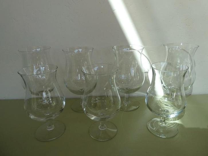 Bierglazen zonder logo, Verzamelen, Glas en Drinkglazen, Nieuw, Bierglas, Ophalen of Verzenden