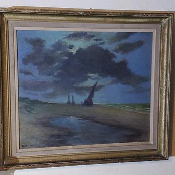 Schilderij met boten, Enlèvement
