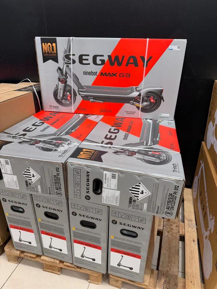 Ninebot G3 Segway 45 km/h elektrische scooter, Fietsen en Brommers, Steps, Zo goed als nieuw, Ophalen