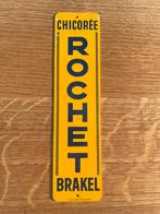 BLIKKEN deurpostje"CHICOREE ROCHET BRAKEL"uit 1935, Verzamelen, Merken en Reclamevoorwerpen, Ophalen of Verzenden