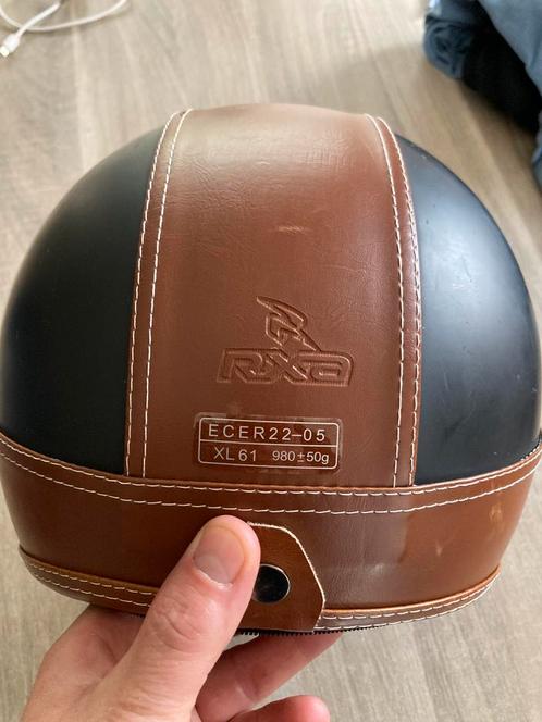 Scooter/vespa helm, Fietsen en Brommers, Brommerhelmen, Zo goed als nieuw, Ophalen