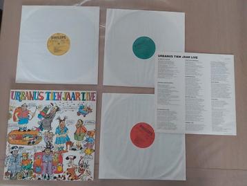LP Urbanus Tien Jaar Live  ( 3 vinylplaten in 1 )  beschikbaar voor biedingen