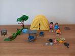 Playmobil kamperen met tent, Kinderen en Baby's, Speelgoed | Playmobil, Zo goed als nieuw, Ophalen