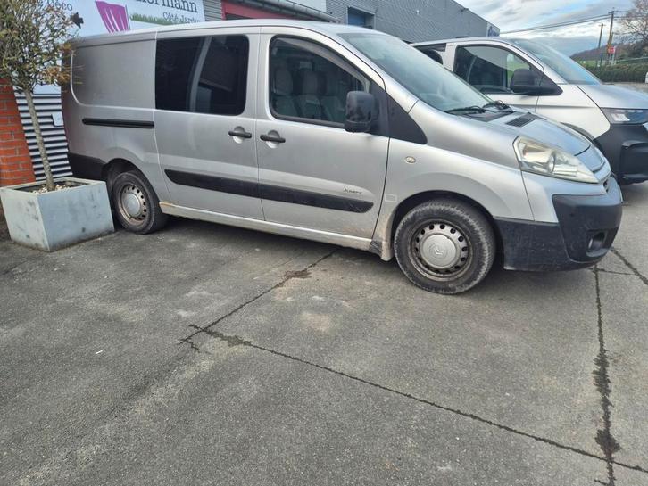 Camionette citroen jumpy 2009 long chassis  2.0hdi 120ch, Autos, Camionnettes & Utilitaires, Particulier, ABS, Caméra de recul