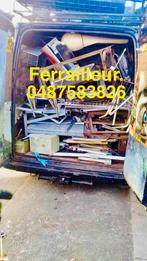 Ferrailleur Serge 0487583826 vide votre metal gratis, Verzamelen, Overige Verzamelen, Ophalen, Zo goed als nieuw