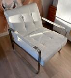 Industriele zetelstoel, Huis en Inrichting, Zetels | Zetels en Chaises Longues, Ophalen, Gebruikt, Eenpersoons, Leer