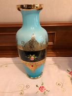 Vaas vintage blauw, Antiek en Kunst, Ophalen