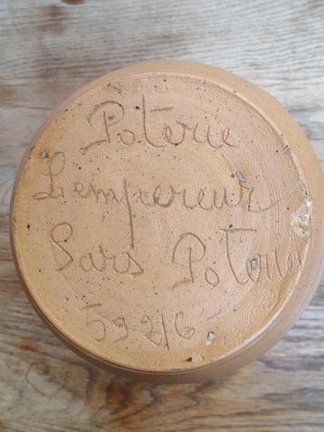 Pichet en grès poterie l'empereur sars, Enlèvement ou Envoi
