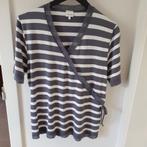 MAYERLINE Grijs-wit gestreept topje Maat: L Prijs: € 4, Mayerline, Wit, Maat 42/44 (L), Ophalen of Verzenden