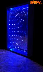 Miroir Infinity Smile 60x38cm, Envoi, Neuf, Décoration