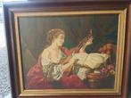 Vrouw met muziekinstrument, Ophalen of Verzenden