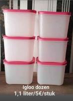 Tupperware igloo dozen 1,1 liter, Nieuw, Ophalen of Verzenden