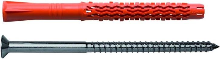 Mungo MQL-STr Universele gevelpluggen met schroeven T30/T40, Doe-het-zelf en Bouw, IJzerwaren en Bevestigingsmiddelen, Nieuw, Schroeven