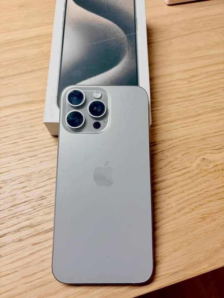 iPhone 15 pro maximaal 256 GB! Conditie van nikkel!, Telecommunicatie, Mobiele telefoons | Apple iPhone, Zo goed als nieuw, iPhone 15