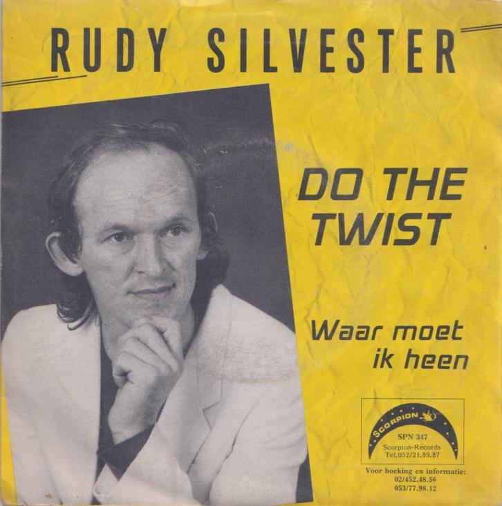 Rudy Silvester – Do the twist / Waar moet ik heen – Single, Cd's en Dvd's, Vinyl Singles, Gebruikt, Single, Nederlandstalig, 7 inch