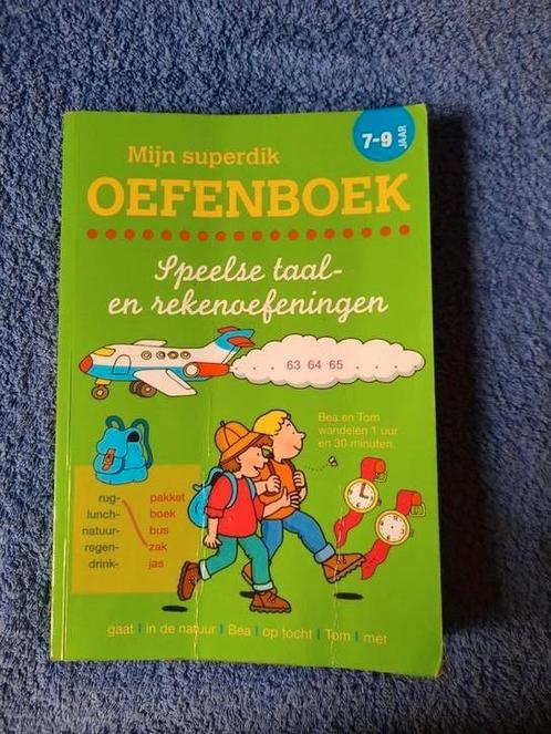 Mijn superdik oefenboek van 7 tot 9 jaar: taal en rekenen, Boeken, Kinderboeken | Jeugd | onder 10 jaar, Gelezen, Non-fictie, Ophalen of Verzenden