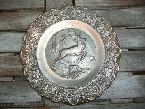 12 Verschillende  koperen sierborden, Antiek en Kunst, Curiosa en Brocante, Ophalen of Verzenden