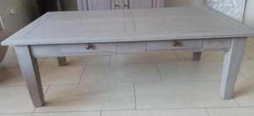 merk Darwin, salontafel, eik B 70cm, L 130cm, H46cm, Tuin en Terras, Ophalen, Zo goed als nieuw, Rechthoekig, Hout