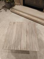 Salon - bijzettafel, Huis en Inrichting, Ophalen, Minder dan 45 cm, Gebruikt, Vierkant